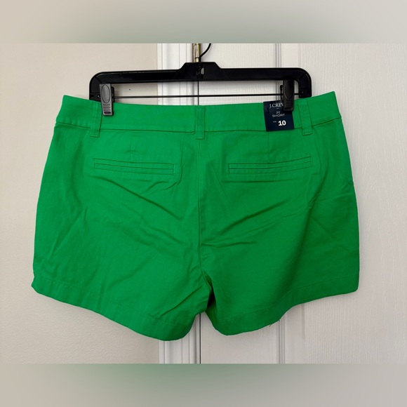 J. Crew Kelly Green 3.5” Chino Shorts, size 10 - Picture 2 of 3